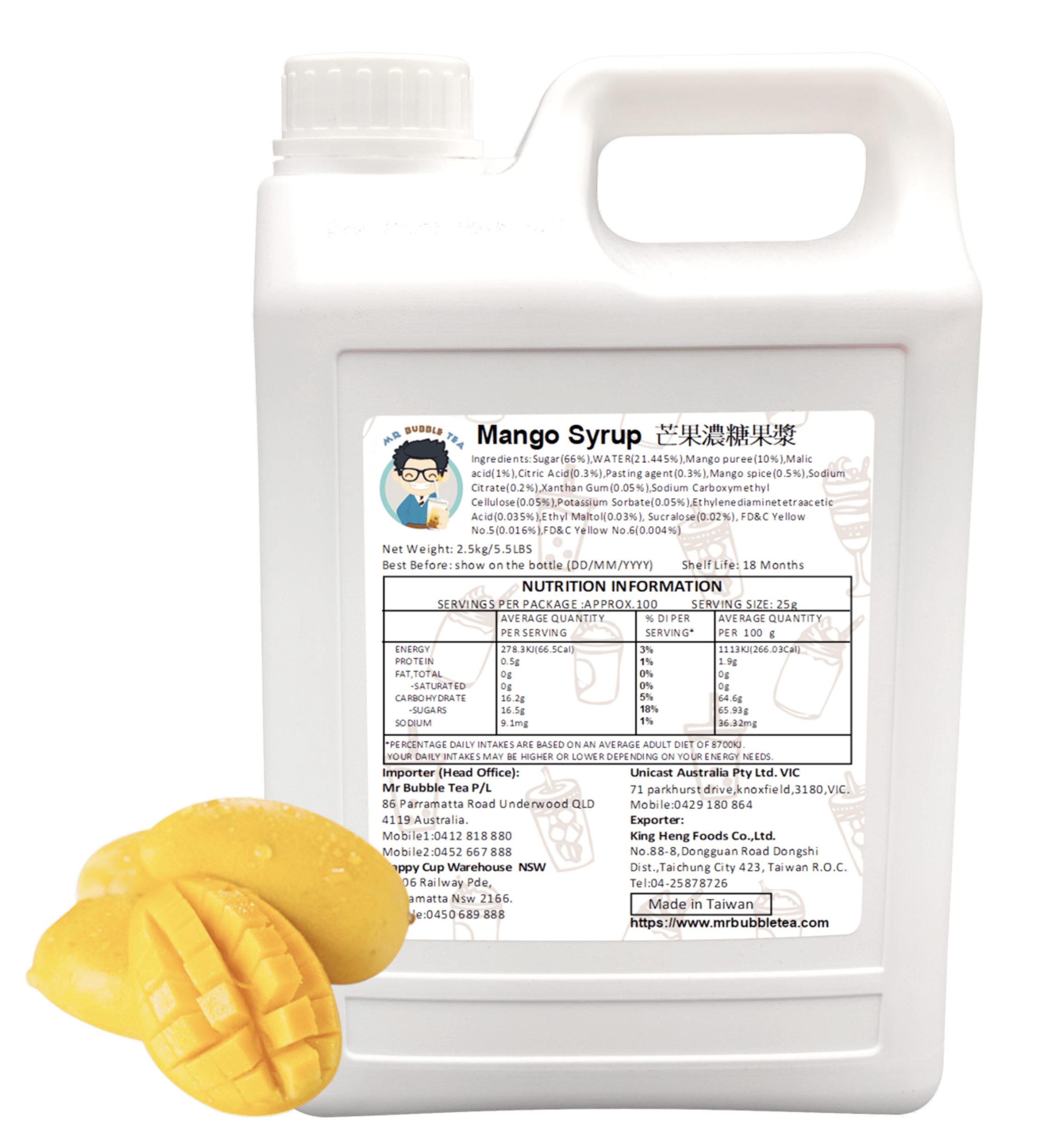 TC Mango Conc. Juice (2.5kg)