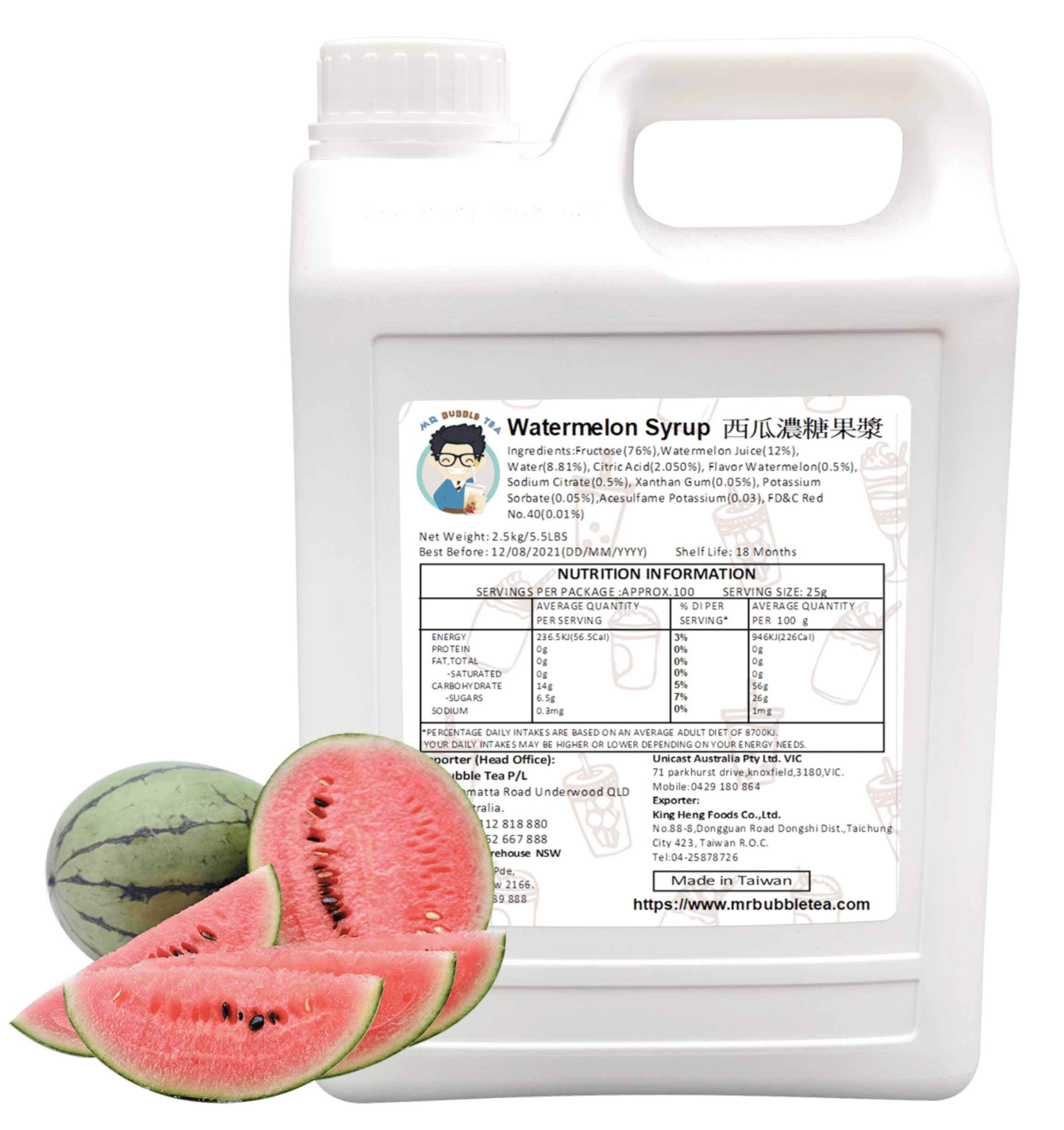 TC Watermelon Conc. Juice (2.5Kg)