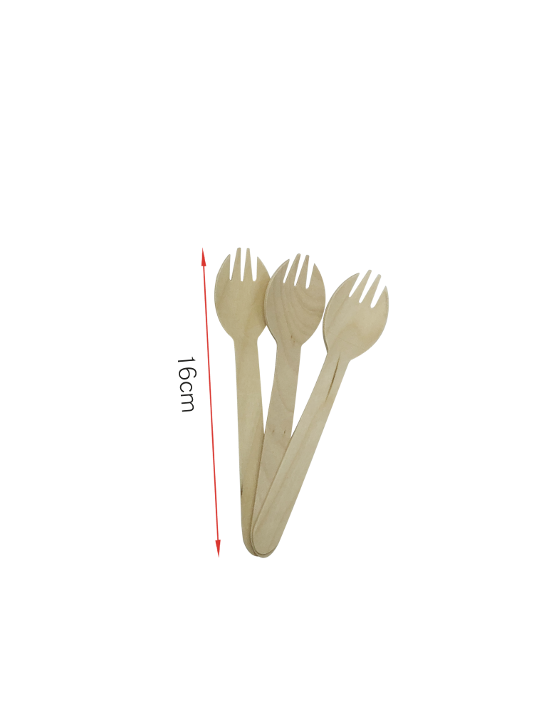 Wooden Spork (100*10)