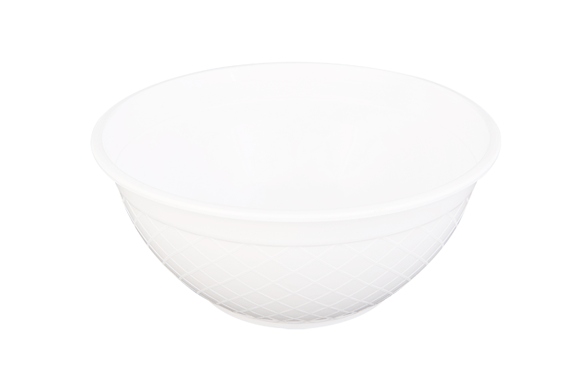 1000 White Plastic Bowl 50*6
