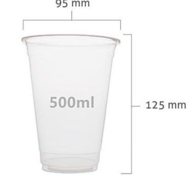 Y500 Clear Cup (100*20)
