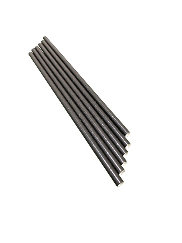 Regular Paper Straw BLACK (250*10)