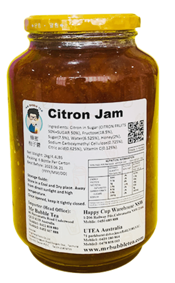 Citron Tea Jam (2kgx6)