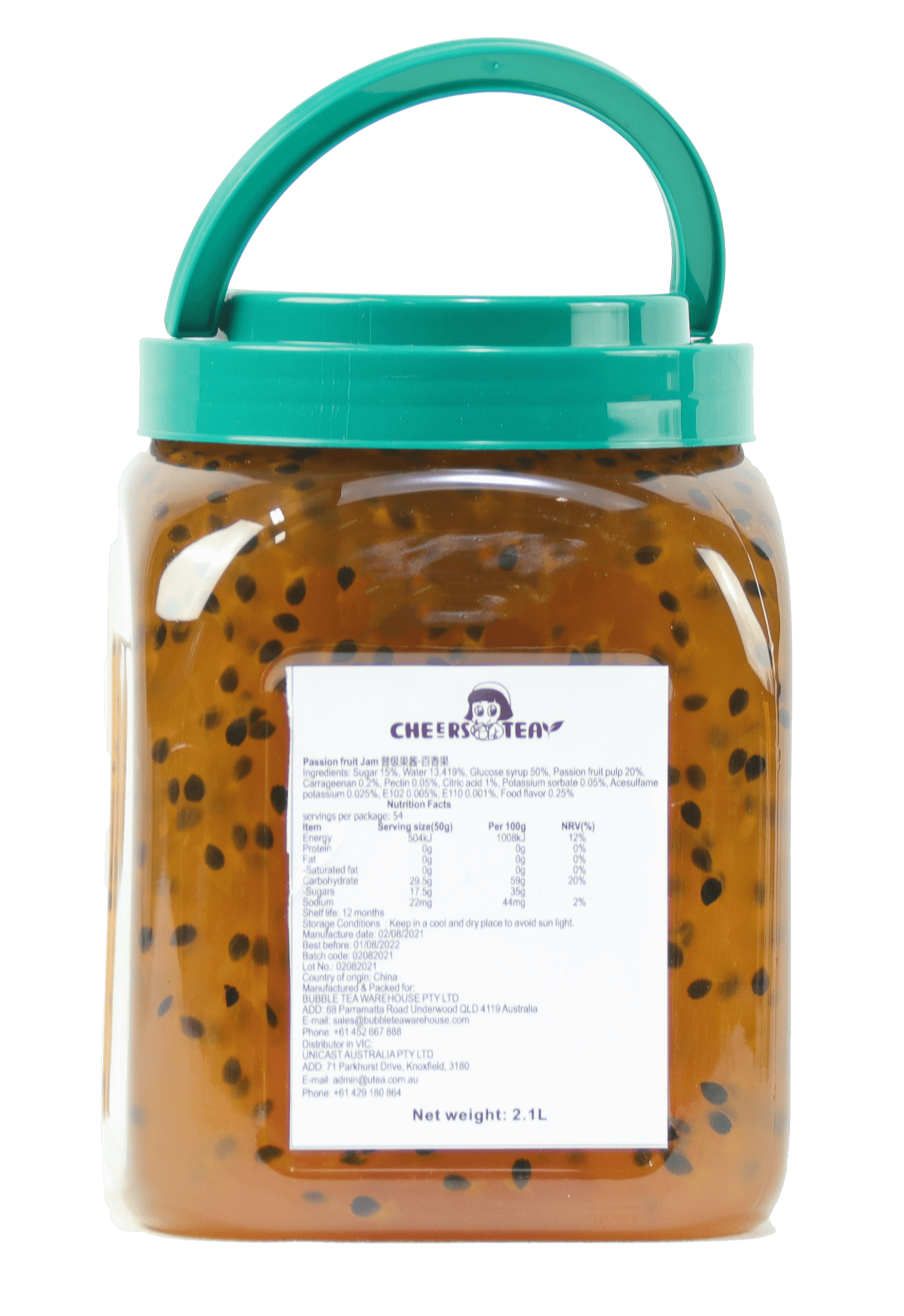 Passionfruit Jam (2.1L*6)